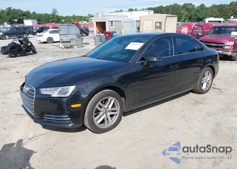 2017 Audi A4 2.0T Ultra Premium from USA, damaged, VIN WAUGMAF44HN064220